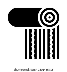 Bildschirmschoner-Vektorgrafik der Renovierung. Renovierungsschild. isoliertes Kontursymbol