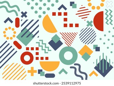 wallpapers abstract vector themed polkadots with a light blue background with kinds of different motif