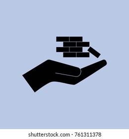 Walls vector icon