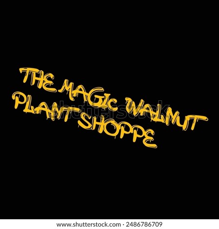 WALMART TEXT BASED T SHIRT