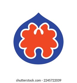 Walnut vector glyph icon. Graph symbol for food and drinks web site, apps design, mobile apps and print media, logo, UI