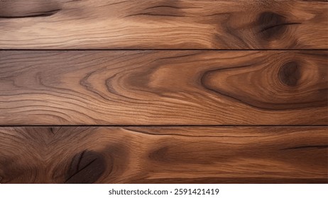 Walnut wood texture. Wooden planks. Wood background. Wood texture with natural pattern.