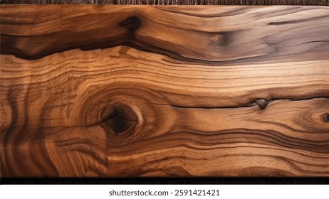 Walnut wood texture. Wooden planks. Wood background. Wood texture with natural pattern.