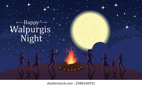 A Walpurgis Night Bonfire Dance