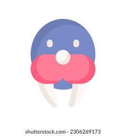 walrus icon for your website design, logo, app, UI.