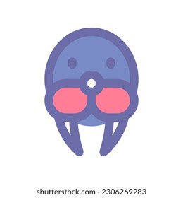 walrus icon for your website design, logo, app, UI.
