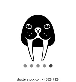 Walrus simple icon