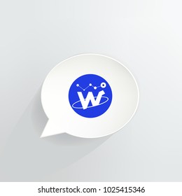 Walton Cryptocurrency Speech Bubble