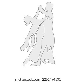 waltz, slow waltz, wedding, ballroom dancing, dancing couple, illustration, vector image, cnc, cnc machines, dance