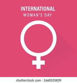Waman's Day Vector Illustration. International Woman's Day. Happy Woman Day. 8 March. Flat Design. EPS 10