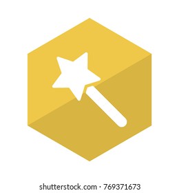  wand glyph flat