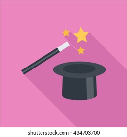 Wand Long Shadow Icon
