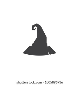 Wand Magic hat icon vector template