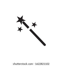 Wand magic icon Vector Illustration design Logo template