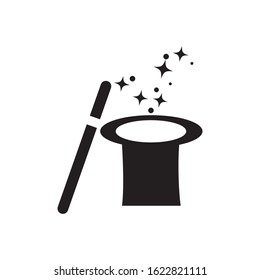 Wand magic icon Vector Illustration design Logo template