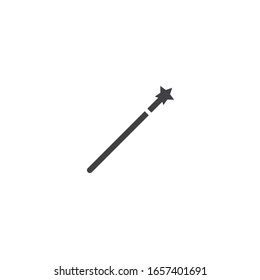 Wand Magic stick icon vector template