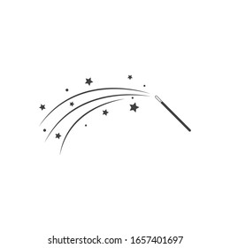 Wand Magic stick icon vector template