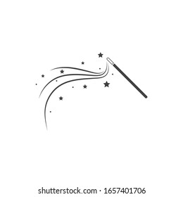 Wand Magic stick icon vector template