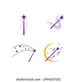 Wand Magic stick icon vector template