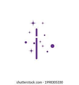 Wand Magic stick icon vector template