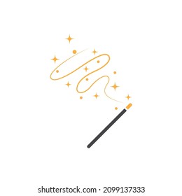 Wand Magic stick icon vector template