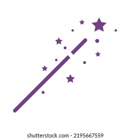 Wand Magic stick icon vector template