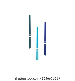 Wand Magic stick icon vector template symbol