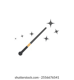 Wand Magic stick icon vector template symbol