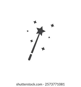 Wand Magic stick illustration vector template