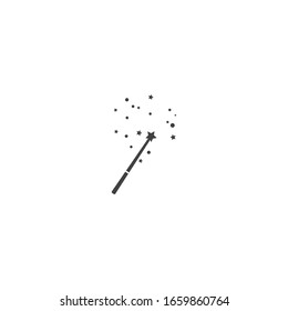 Wand magic stick Logo Template vector symbol nature