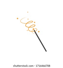 wand magic  vector icon illustration design template