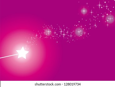 wand pink sparkles