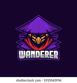Wanderer E-sports Mascot Logo Template