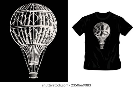 Wanderlust or adventure-themed artwork mountains and trees classic t-shirt design editable template