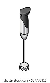 A wand/stick blender.