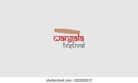 Wangala Festival Celebrations  Vector Artwork