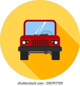Wangler, car, vehicle icon vectgor image. Can also be used for transport, transportation and travel. Suitable for mobile apps, web apps and print media. 