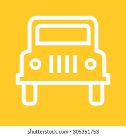 Wangler, car, vehicle icon vectgor image. Can also be used for transport, transportation and travel. Suitable for mobile apps, web apps and print media. 