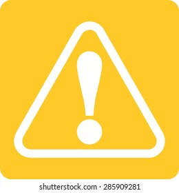 Wanrning, sign, warning sign icon vector image. Can also be used for construction, interiors and building. Suitable for use on web apps, mobile apps and print media.