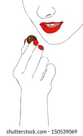 Want chocolate