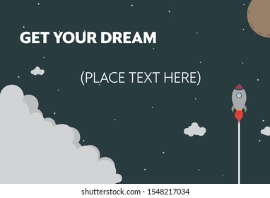 I want to fly and get my dream