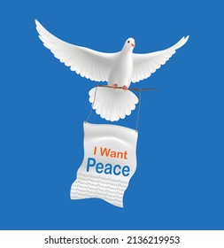 I want Peace with Flying Pigeon. No War