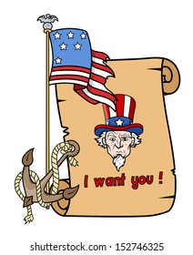 I want you - uncle sam - 4th of july