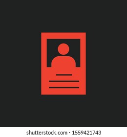 wanted icon isolated on background
