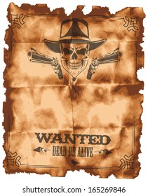 Wanted leaflet