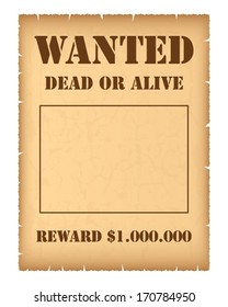 Wanted poster