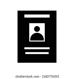 Wanted poster icon, full black. Suitable for website, content design, poster, banner, or video editing needs
