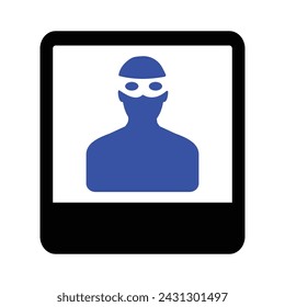 Wanted Poster Icon, Vector graphics
