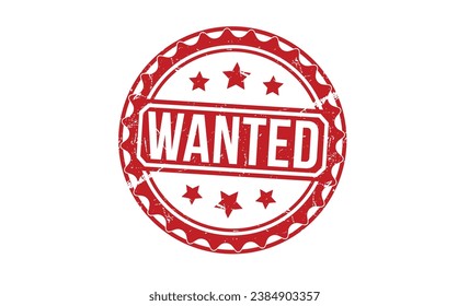 wanted stamp red rubber stamp on white background. wanted stamp sign. wanted stamp.