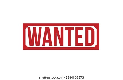 wanted stamp red rubber stamp on white background. wanted stamp sign. wanted stamp.